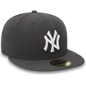 new-era-mlb-new-york-yankees-59fifty-essential-angepasste-flache-steinmutze