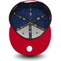 new-era-flat-brim-9fifty-cotton-block-new-york-yankees-mlb-snapback-cap-blau-