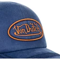 von-dutch-curved-brim-bob06-adjustable-cap-blau