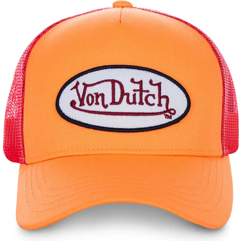 trucker-cap-orange-und-rot-fresh03-von-von-dutch