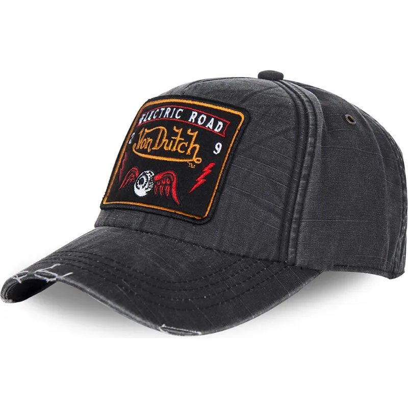 mutzen-gebogen-grau-verstellbares-band-von-von-dutch