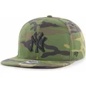 47-brand-new-york-yankees-mlb-captain-grove-snapback-kappe-mit-schwarzem-logo-im-camouflage-design