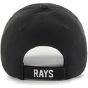 mutzen-gebogen-schwarz-verstellbares-band-der-tampa-bay-rays-mlb-von-47-brand