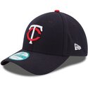 mutzen-gebogen-marineblau-verstellbares-band-9forty-the-league-der-minnesota-twins-mlb-von-new-era