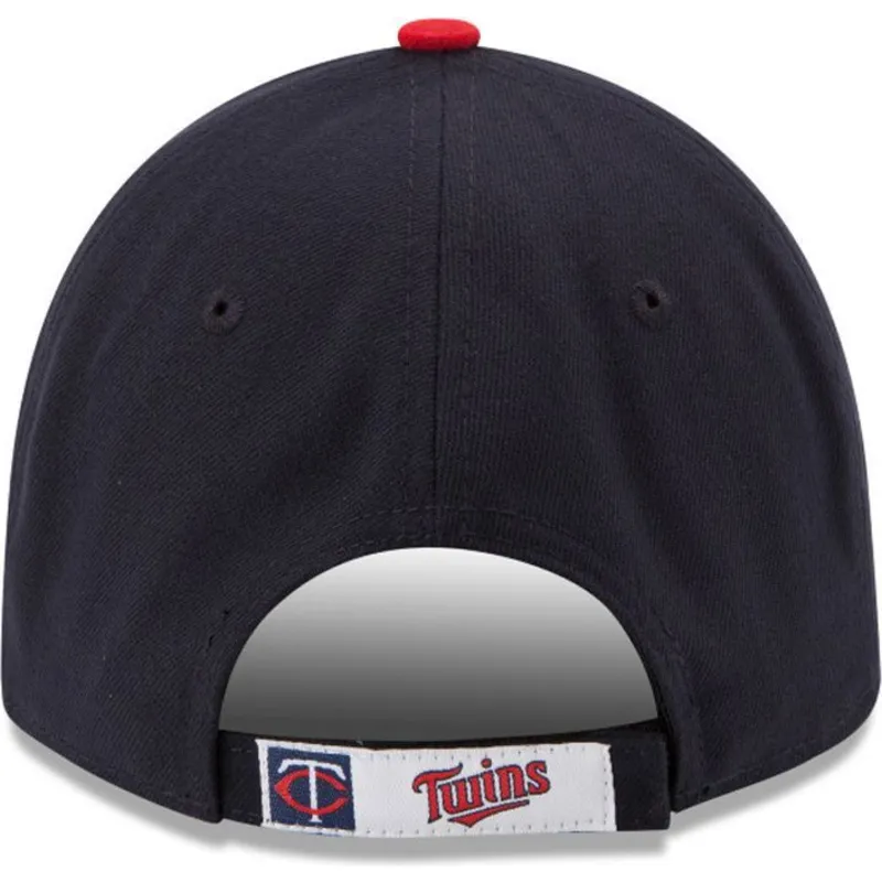 mutzen-gebogen-marineblau-verstellbares-band-9forty-the-league-der-minnesota-twins-mlb-von-new-era