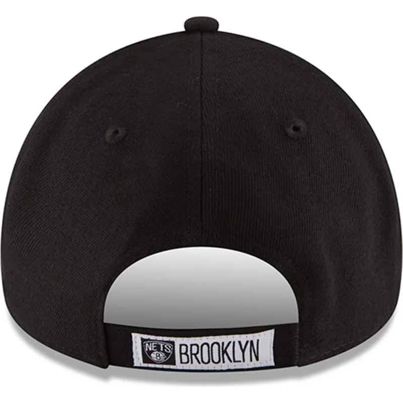 mutzen-gebogen-schwarz-verstellbares-band-9forty-the-league-der-brooklyn-nets-nba-von-new-era