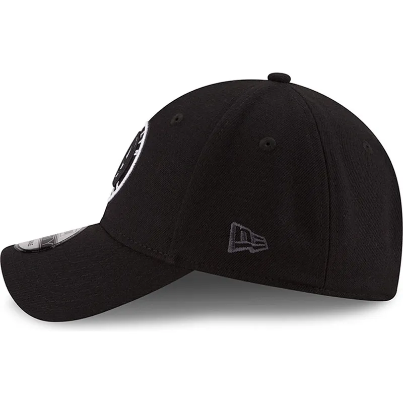mutzen-gebogen-schwarz-verstellbares-band-9forty-the-league-der-brooklyn-nets-nba-von-new-era
