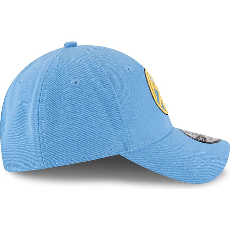 mutzen-gebogen-blau-verstellbares-band-claro-9forty-the-league-der-denver-nuggets-nba-von-new-era