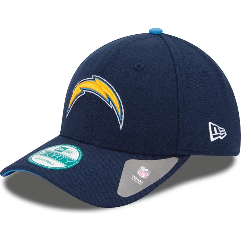 mutzen-gebogen-marineblau-verstellbares-band-9forty-the-league-der-los-angeles-chargers-nfl-von-new-era