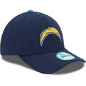 mutzen-gebogen-marineblau-verstellbares-band-9forty-the-league-der-los-angeles-chargers-nfl-von-new-era