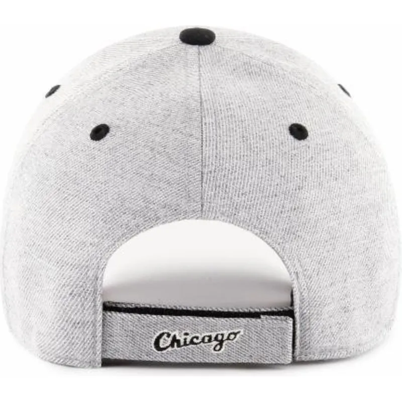 mutzen-gebogen-grau-verstellbares-band-der-chicago-white-sox-mlb-von-47-brand mutzen-gebogen-grau-verstellbares-band-der-chicago-white-sox-mlb-von-47-brand