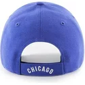 47-brand-curved-brim-classic-logo-chicago-cubs-mlb-mvp-cooperstown-adjustable-cap-blau
