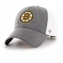 mutzen-gebogen-grau-verstellbares-band-der-boston-bruins-nhl-von-47-brand