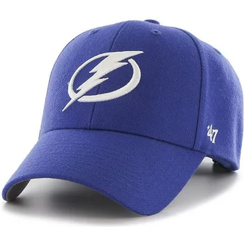 47 Brand Curved Brim Tampa Bay Lightning NHL MVP Cap blau