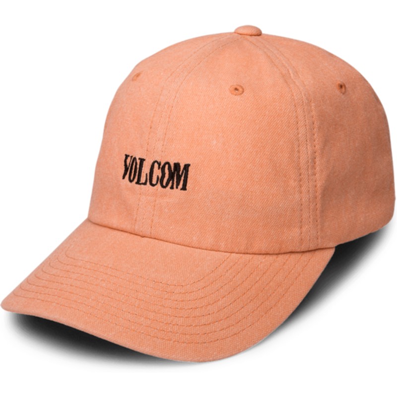 volcom-curved-brim-zine-orange-weave-adjustable-cap-orange