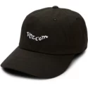 volcom-curved-brim-schwarz-stencil-adjustable-cap-schwarz