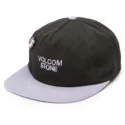 volcom-flat-brim-schwarz-noa-noise-adjustable-cap-schwarz-mit-grauem-schirm