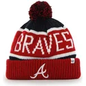 mutzen-pompon-rot-der-atlanta-braves-mlb-von-47-brand
