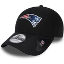 new-england-patriots-nfl-39thirty-black-coll-navy-blau-gebogene-passform-kappe-von-new-era