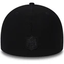 new-england-patriots-nfl-39thirty-black-coll-navy-blau-gebogene-passform-kappe-von-new-era