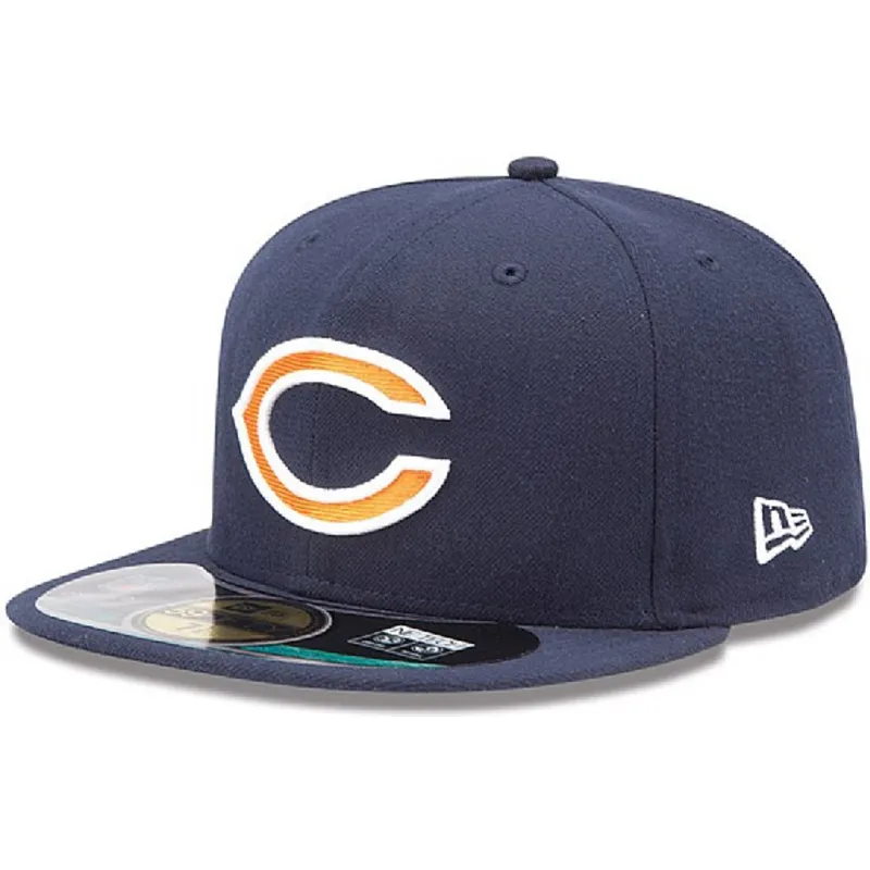 mutzen-flach-marineblau-angepasst-59fifty-on-field-der-chicago-bears-nfl-von-new-era