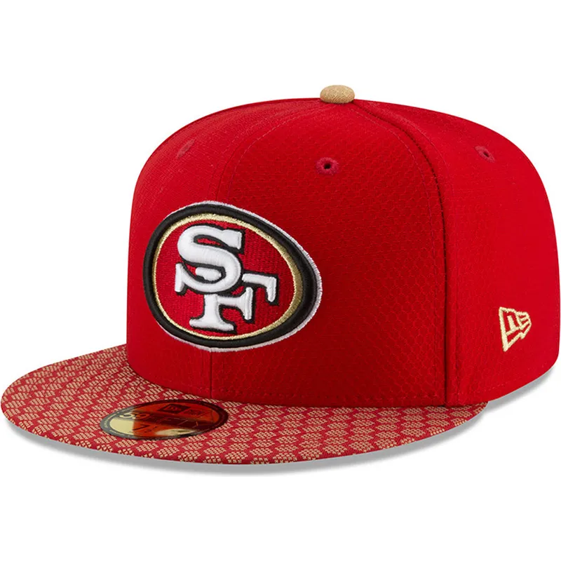 mutzen-flach-rot-angepasst-59fifty-sideline-der-san-francisco-49ers-nfl-von-new-era