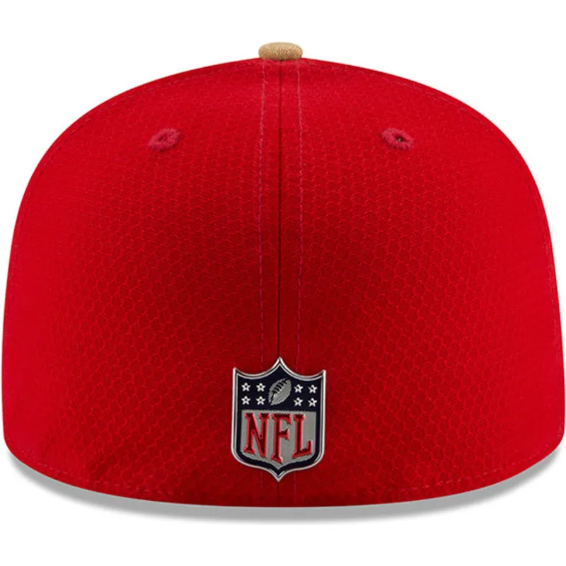 mutzen-flach-rot-angepasst-59fifty-sideline-der-san-francisco-49ers-nfl-von-new-era