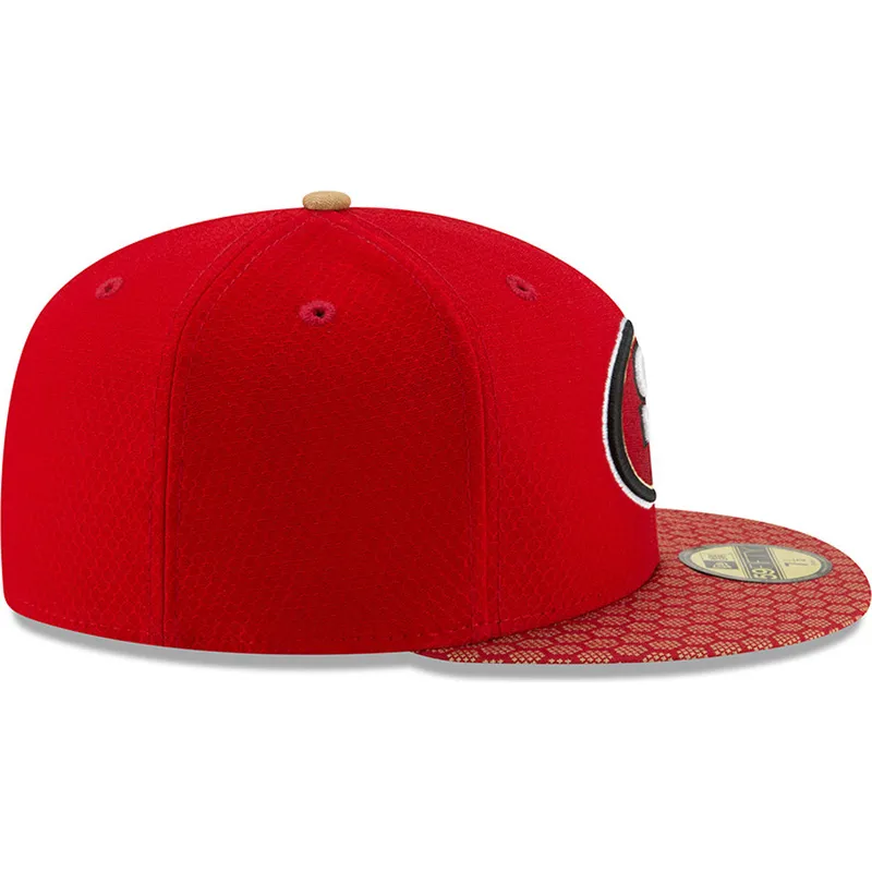 mutzen-flach-rot-angepasst-59fifty-sideline-der-san-francisco-49ers-nfl-von-new-era