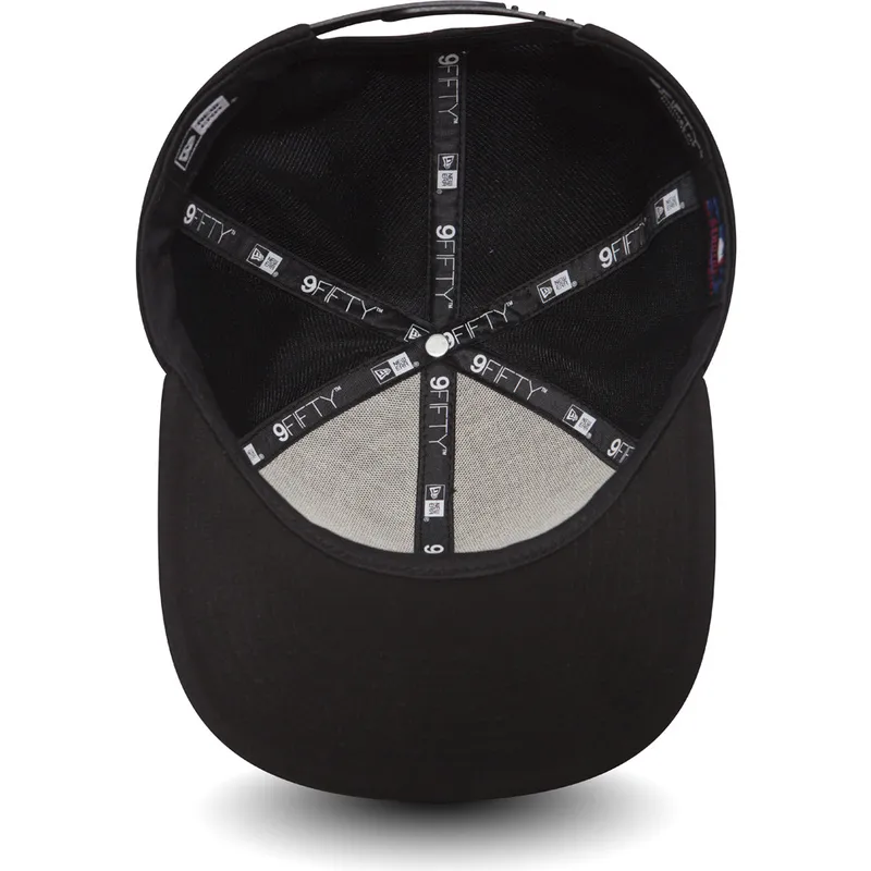 mutzen-flach-schwarz-snapback-9fifty-jersey-tech-der-los-angeles-dodgers-mlb-von-new-era