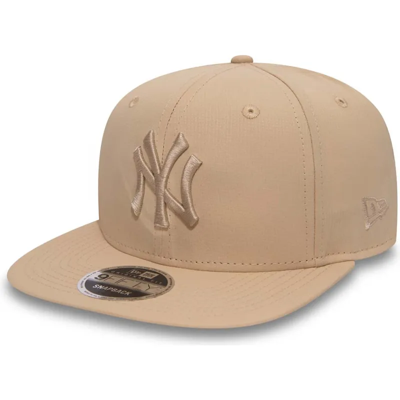 mutzen-flach-rosa-snapback-rosa-9fifty-nano-ripstop-der-new-york-yankees-mlb-von-new-era