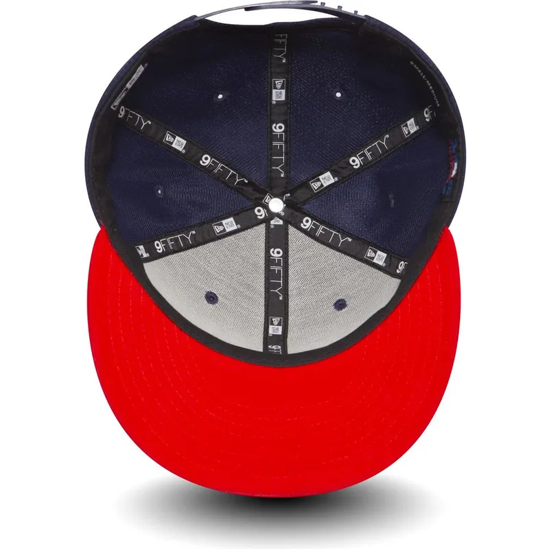 mutzen-flach-marineblau-snapback-9fifty-diamond-era-essential-der-oakland-athletics-mlb-von-new-era