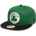 new-era-flat-brim-9fifty-boston-celtics-nba-snapback-cap-grun-und-schwarz