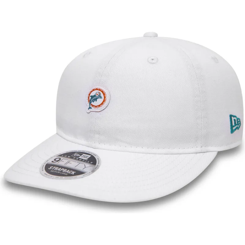 mutzen-flach-weiss-snapback-9fifty-low-profile-unstructured-der-miami-dolphins-nfl-von-new-era mutzen-flach-weiss-snapback-9fifty-low-profile-unstructured-der-miami-dolphins-nfl-von-new-era