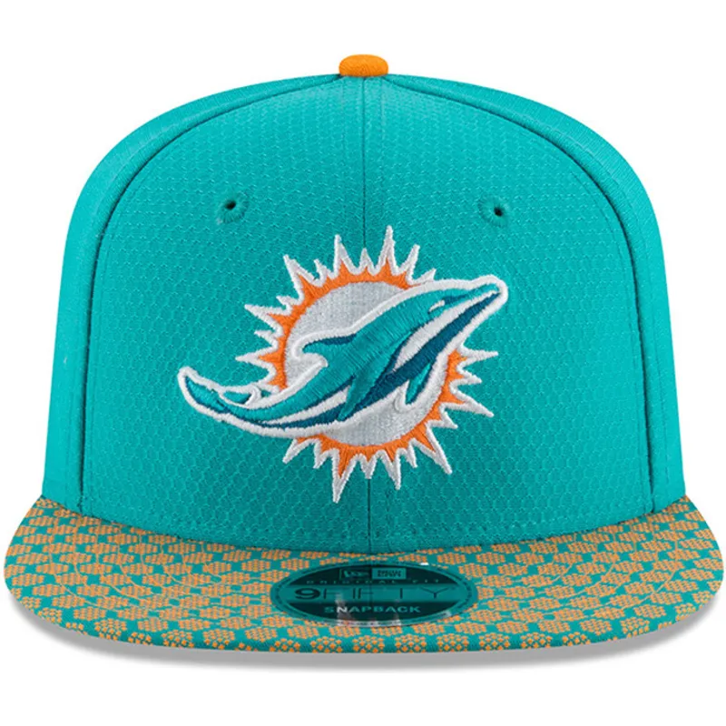 mutzen-flach-blau-snapback-9fifty-sideline-der-miami-dolphins-nfl-von-new-era