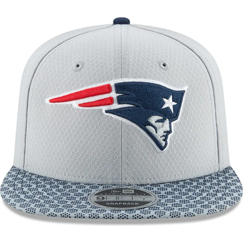 mutzen-flach-grau-snapback-9fifty-sideline-der-new-england-patriots-nfl-von-new-era mutzen-flach-grau-snapback-9fifty-sideline-der-new-england-patriots-nfl-von-new-era