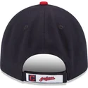 mutzen-gebogen-schwarz-verstellbares-band-9forty-the-league-der-cleveland-indians-mlb-von-new-era