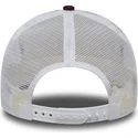 mutzen-gebogen-rot-snapback-granate-oro-9forty-essential-der-new-york-yankees-mlb-von-new-era