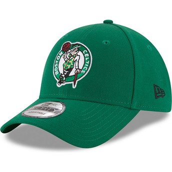 New Era Curved Brim 9FORTY The League Boston Celtics NBA Adjustable Cap grün