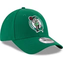 new-era-curved-brim-9forty-the-league-boston-celtics-nba-adjustable-cap-grun