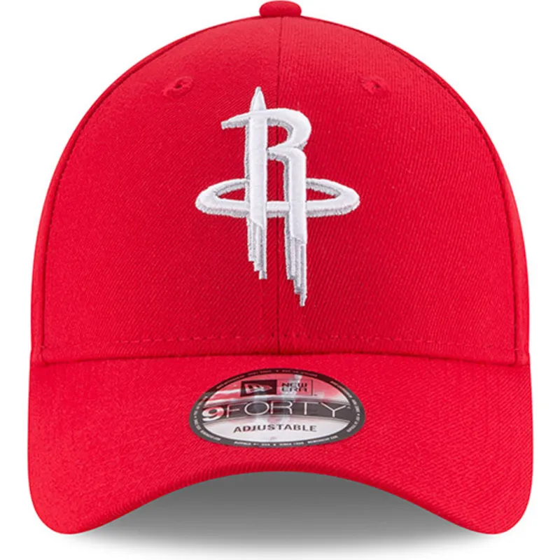 mutzen-gebogen-rot-verstellbares-band-9forty-the-league-der-houston-rockets-nba-von-new-era mutzen-gebogen-rot-verstellbares-band-9forty-the-league-der-houston-rockets-nba-von-new-era