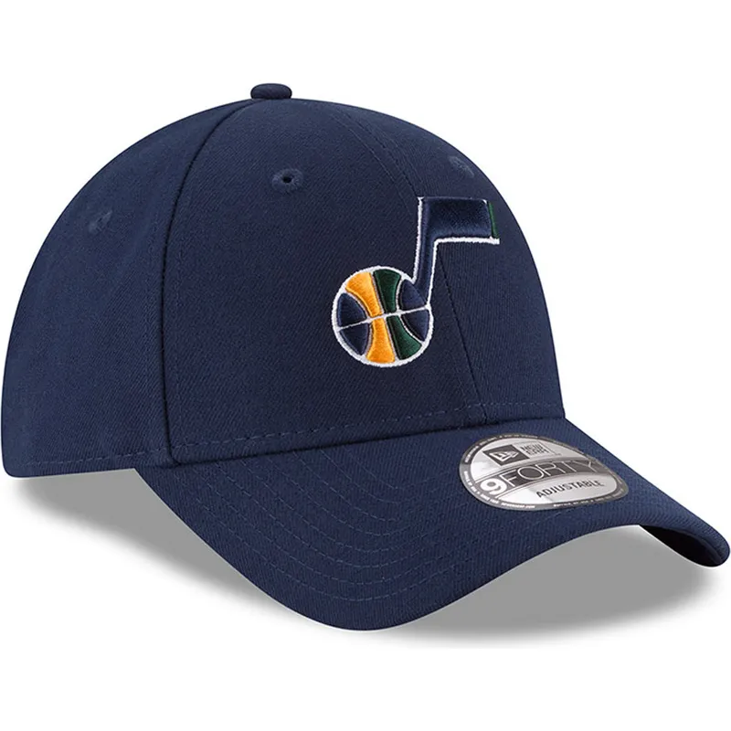 mutzen-gebogen-marineblau-verstellbares-band-9forty-the-league-der-utah-jazz-nba-von-new-era mutzen-gebogen-marineblau-verstellbares-band-9forty-the-league-der-utah-jazz-nba-von-new-era