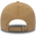 verstellbare-braune-9forty-camel-hair-kappe-mit-gebogenem-schirm-von-new-era