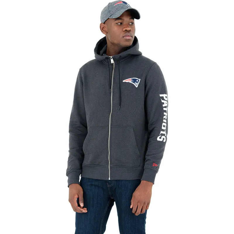 sweatshirt-mit-kapuze-stein-full-zipped-hoody-der-new-england-patriots-nfl-von-new-era sweatshirt-mit-kapuze-stein-full-zipped-hoody-der-new-england-patriots-nfl-von-new-era