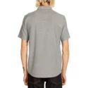 volcom-black-everett-oxford-kurzarmliges-shirt-grau