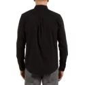 volcom-black-oxford-stretch-longsleeve-shirt-schwarz