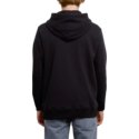 volcom-new-black-mit-schwarzweiss-logo-supply-stone-hoodie-kapuzenpullover-sweatshirt-schwarz