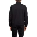 volcom-black-hutson-zip-through-sweatshirt-schwarz
