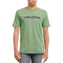 volcom-dark-kelly-crisp-euro-t-shirt-grun