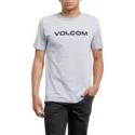 volcom-heather-grau-crisp-euro-t-shirt-grau