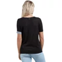 volcom-black-simply-stone-t-shirt-schwarz